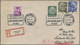 Br/** Holyland: 1909/1960 (ca.), Group Of Seven Covers And Some Stamps, Showing A Nice Range Of Cancellati - Palestine