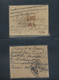 Br Indien - Vorphilatelie: 1804-1960's Ca.: Collection Of 40 Stampless Letters And Covers, Pre-philatel - ...-1852 Préphilatélie