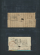 Br Indien - Vorphilatelie: 1808-1860's: Collection Of 46 Stampless Letters And Covers, Pre-philatelic M - ...-1852 Préphilatélie