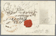 Br Indien - Vorphilatelie: 1823/1835, Group Of Five Better Letters Incoming To Calcutta, Showing A Good - ...-1852 Préphilatélie