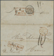 Br Indien - Vorphilatelie: 1826-52, CALCUTTA Postmarks/handstamps: 14 Letters From (few To) Calcutta Wi - ...-1852 Préphilatélie