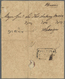 Delcampe - Br Indien - Vorphilatelie: 1826-52, CALCUTTA Postmarks/handstamps: 14 Letters From (few To) Calcutta Wi - ...-1852 Préphilatélie