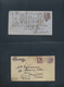 Br/GA Indien: 1854-1947: Collection Of About 140 Covers, Postcards And Postal Stationery Items, With Three - Autres & Non Classés