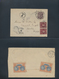 Delcampe - Br/GA Indien: 1854-1947: Collection Of About 140 Covers, Postcards And Postal Stationery Items, With Three - Autres & Non Classés