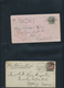 Delcampe - Br Indien: 1855-1900 Ca.: Collection Of More Than 100 Covers And Letters To England, Scotland And Irela - Autres & Non Classés