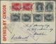Delcampe - Br Indien: 1859/1960: Very Fine Lot Of 57 Envelopes, Picture Postcards And Postal Stationeries Includin - Autres & Non Classés