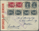 Delcampe - Br Indien: 1859/1960: Very Fine Lot Of 57 Envelopes, Picture Postcards And Postal Stationeries Includin - Other & Unclassified