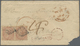 Br Indien: 1859-61: Three Franked Covers To Aden All With The Scarce Large Circled Handstamp "BOMBAY/B. - Autres & Non Classés