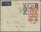 Br/GA Indien: 1895-1952 Destination EGYPT: Group Of 46 Covers And Postal Stationery Items From India To Eg - Altri & Non Classificati