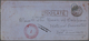 Br Indien: 1914/15, Scarce Lot Of Ca. 42 Envelopes (few Front Sides) Sent To USA, All With Mainly Diffe - Autres & Non Classés