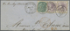 Br Indien - Used Abroad: FRENCH INDIA 1849-1871: Five Letters (one Part) From PONDICHERRY, With Three S - Autres & Non Classés