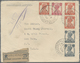 Delcampe - GA/Br Indien - Used Abroad: NEPAL 1890-1950 Ca.: Collection Of 80 Covers, Postcards And Postal Stationery - Autres & Non Classés