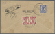 Br Indien - Used Abroad: NEPAL 1949-50: Five Registered Covers From Katmandu To Bombay Franked By India - Autres & Non Classés