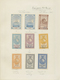 (*)/O Iran: 1886/1890, Petty Collection Of Apprx. 37 Fiscals On Album Pages. - Iran