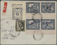 Br Israel: INTERIMS PERIODE & DIASPORA: 1945 - 1948 Approx, Wonderfull Collection Of Total 60 Covers Of - Autres & Non Classés