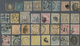 */(*)/O Japan: 1872/1937, Mainly Used On Approval Sheets, Old Pages, In Bags Etc. In Mixed Condition, But Al - Autres & Non Classés