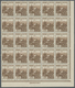 ** Japan: 1937/66, Lot Mint Never Hinged MNH: Part Sheets Of 1st Showa 3 S.-50 S. Or 1942 1st Anniversa - Autres & Non Classés