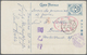 Delcampe - Br/ Lagerpost Tsingtau: Narashino, 1915/19, Nine Items: Money Letter Envelope Insured For 100 Y. Send By - Chine (bureaux)