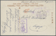 Br/ Lagerpost Tsingtau: Nagoya, 1915/18, Ppc (20) Used: Inbound Intercamp Cards From Matsuyama (2), Band - Chine (bureaux)