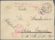 Br Lagerpost Tsingtau: 1915, Correspondence Of Covers (7) And Card (1) From Fukuoka (6 Inc. Two Camp Se - Chine (bureaux)