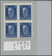 **/O Estland: 1940, Definitives "President Päts" (Michel Nos. 156/58 W/x), Lot Of Eight Stamps Incl. 15s. - Estonia
