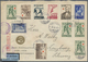 Br Finnland: 1926/1952, A Lovely Collection Of More Than 80 Entires, Showing Many Attractive Frankings, - Lettres & Documents