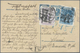 Br Fiume: 1918/1924: Album With 49 Letters And Post Cards, Starting With The Early Overprints On Hungar - Fiume