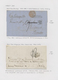 Br Frankreich: 1582/1930 (ca.), Sophisticated Collection Of Apprx. 200 Covers, Mainly Stampless Covers - Usati