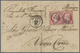 Br Frankreich: 1834/1881, Mail To (from) Mexico, Group Of Twelve Entires, Slightly Varied Condition/pos - Oblitérés