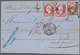 Br Frankreich: 1834/1881, Mail To (from) Mexico, Group Of Twelve Entires, Slightly Varied Condition/pos - Oblitérés