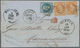 Delcampe - Br Frankreich: 1853/1925, Group Of 28 Covers/cards, Varied Condition/postal Wear, Comprising Mail To Fo - Oblitérés