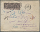 Delcampe - Br Frankreich: 1857/1956, Mail To Canada (incl. A Few Vice Versa), Holding Of Nearly 150 Covers/cards, - Oblitérés