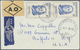 Delcampe - Br Frankreich: 1880/1980 (ca.), Mail To USA, Holding Of More Than 400 (mainly Commercial) Covers/cards, - Oblitérés