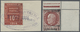 **/*/Brfst Frankreich: 1901/1941, Mainly Mint Assortment Incl. Military Stamps 15c. Orange (no. 1) Block Of Fou - Oblitérés