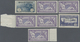 **/*/Brfst Frankreich: 1901/1941, Mainly Mint Assortment Incl. Military Stamps 15c. Orange (no. 1) Block Of Fou - Oblitérés