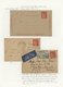 Br/GA Frankreich: 1933/1940 (ca.), TYPE "PAIX", Specialised Collection Of Apprx. 135 Covers, Cards And Sta - Oblitérés