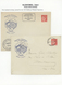 Br/GA Frankreich: 1933/1940 (ca.), TYPE "PAIX", Specialised Collection Of Apprx. 135 Covers, Cards And Sta - Oblitérés