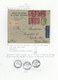 Delcampe - Br/GA Frankreich: 1933/1940 (ca.), TYPE "PAIX", Specialised Collection Of Apprx. 135 Covers, Cards And Sta - Oblitérés