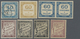 */**/O Frankreich - Portomarken: 1871/1900 (ca.), Mainly Mint Lot Of Better Stamps, Incl. Michel No. 6 Used - 1859-1959 Brieven & Documenten