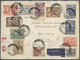 Br/ Griechenland: 1914/1965, Lot Of Ca. 20 Covers And FDC, Including Registered Mail, Airmail, .. - Storia Postale