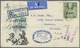 Br/GA Grossbritannien Und Kolonien: 1897/1980, Lot Of Ca. 50 Registered Letters From Great Britain And Col - Autres & Non Classés