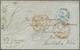 Br Großbritannien: 1851/1858 (ca.), Unusual Group With 15 Stampless Covers And Entires Addressed To Vic - Altri & Non Classificati