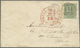 Br/GA Großbritannien: 1855/1944, GB/British Europe, Group Of Eight Better Entires, E.g. QV Frankings (SG 6 - Autres & Non Classés