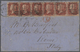 Br/GA Großbritannien: 1860/1941, Group Of Twelve Covers And Cards, Mainly QV, E.g. 6d. Pale Lilac (SG 70) - Autres & Non Classés