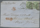 Brfst Großbritannien: 1863/1866, Assortment Of 28 Fronts/large Fragments Addressed To New York, Franked Wi - Autres & Non Classés