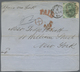 Brfst Großbritannien: 1863/1866, Assortment Of 28 Fronts/large Fragments Addressed To New York, Franked Wi - Autres & Non Classés