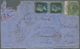 Brfst Großbritannien: 1865/1869, Assortment Of 74 Fronts/large Fragments Each Franked With 84 Copies 1s. G - Autres & Non Classés