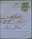Brfst Großbritannien: 1865/1869, Assortment Of 74 Fronts/large Fragments Each Franked With 84 Copies 1s. G - Sonstige & Ohne Zuordnung
