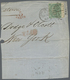 Delcampe - Brfst Großbritannien: 1865/1869, Assortment Of 74 Fronts/large Fragments Each Franked With 84 Copies 1s. G - Autres & Non Classés