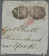 Brfst Großbritannien: 1868/1871, Assortment Of 59 Fronts/large Fragments Mainly Addressed To New York, Fra - Andere & Zonder Classificatie